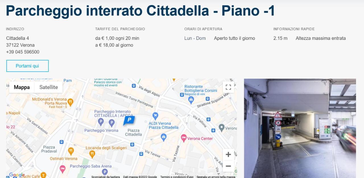 B&B Ponte Manin Verona Luaran gambar