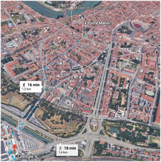 B&B Ponte Manin Verona Luaran gambar